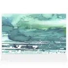 Home Decor Wall Sign Green and White Sea Style A Abstract Art Picture Frame