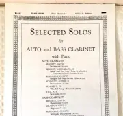 Praeludium by Albert D. Schmutz for Eb Alto Clarinet and Piano