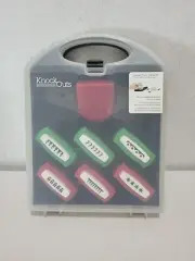 American Crafts Knock Outs Border Punch System Holidays Value Kit