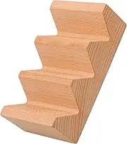 MAGICLULU Wooden Sushi Tray Multi Function Taco Holder Sashimi Serving Stand with Design Lightweight Material Easy to Clean for Home Sushi Parties