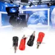 50Pcs 4mm Banana Socket Binding Post Nut Banana Plug Socket Connectors Terminals