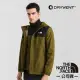 【The North Face】男款 ANTORA 防水排濕耐磨登山健行連帽外套(亞洲版型)/7QOH-4Q6 軍綠 N