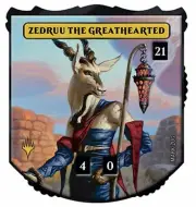 1x Ultra Pro - Relic Tokens: Legendary Collection - Zedruu the Greathearted - Fo