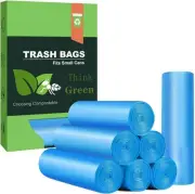 Small Trash Bags, AYOTEE 4-6 Gallon Compostable Garbage Bags, 4 Gallon Trash Bag