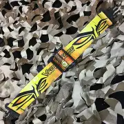 NEW V-Force Grill Silicone Replacement Mask Goggle Strap - Orange/Yellow