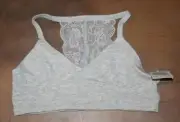 MAIDENFORM Girls Big Rh4360 Heather Grey Medium Bralette NEW H4360C Training Bra