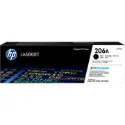 HP 206A W2110A Genuine Black Toner Cartridge - 1,350 Pages
