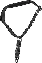 [CurcKua] Sport Sling Adjustable 1 Point Strap Outdoor Nylon Sling with Shoulder Pad Black Nylon Sport Adjustable Outdoor 1 Point