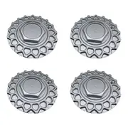 168 mm Car Rim Center Cap Hub Center Cap Hub Center Cap 9155L169 for 247L169 09.24.028,4PCS Silver