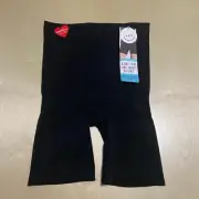 ASSETS by SPANX XL Women's Remarkable Results High-Waist Mid-Thigh Shaper Black