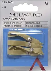 [Milward] Millward Bra Strap Retainers: 4 Piece, Nude, One Size