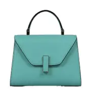 Valextra Iside Foldover Micro Crossbody Bag One size Blue