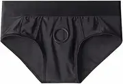 SOWEGCLR Strap On Harness Panties Unisex Strapless Underwear Strapon Briefs for Couples Women