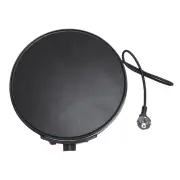 Electric Griddle Crepe Maker 11.8 Inch LED Indicators Adjustable Temperature AU