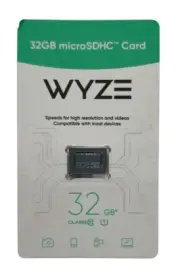 NEW WYZE 32GB microSDHC Card Class 10 - WYZEMSD32C10