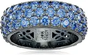 [Myia Passiello] Colors Swarovski Zirconia Large Stackable Ring