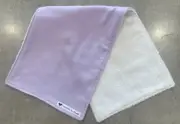 Baby Burp Cloth/ Light Purple Fabric/100% Flannel Cotton/Towel Backed/Free Post