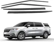 Safe Smoke Window Visor Sun Rain Vent Guard 4 Pcs Set Compatible with KIA 2022~ Carnival (Sedona) Out Channel Visor,K-901-185