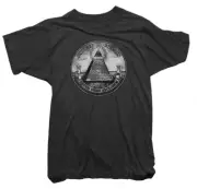 John Lennon Official T-Shirt - Annuit Coeptis Tee worn by John Lennon - Mens