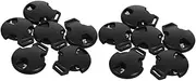 HOLIDYOYO 12pcs Golf Club Identification Tags: Heart-Shaped Rotating Number Labels for Accessories for Men and Women
