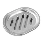 Stainless Steel Soap Dish Soap Saver Metal Dish Tray with Drainage Soap Holder