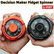 Decision Maker Fidget Spinner Luminous Metal Adult Anxiety Stress Relief Fun Toy