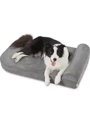 Lesure Orthopedic Dog Beds for Large Dogs, Large Memory Foam Dog Bed Pillow with