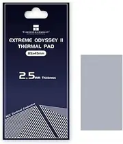 Thermalright Multi-Purpose Thermal Pad Extreme Odyssey II 3.3 x 1.8 inches (85 x 45 2.5 mm), Thermal Conductivity, 12.8W/m-k