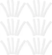LALAFINA 5000Pcs Earrings Needle Covers Earrings Needle Sleeves Durable Ear Stud Needle Covers 18mm