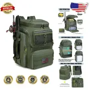 40L Waterproof Fishing Backpack with Rod Holders - Multi-Functional & Durable