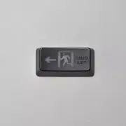 ABS Personalized Security Exit Backspace KeyCapTransparent KeyCap Part
