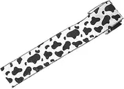 Generic 1 Roll Farm Animal Ribbon of Cow Print Wired Ribbon for Creative Crafting Present Wrapping and Party Decorations Yards Durable and Easy to Use