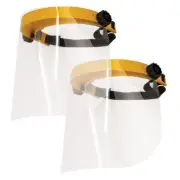 Clear Face Shield | Reusable Full Face Protection, Eyes, Nose & Mouth Coverag...