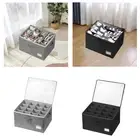 Shoe Organizer Space Saving Storage Container for Cabinet Under Bed Flats