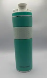 Ice Shaker 20 oz Skinny Shaker Bottle (As Seen on Shark Tank) - Stainless Steel