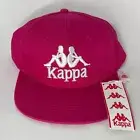 Kappa Snapback Hat Logo OSFM - Fuchsia Pink