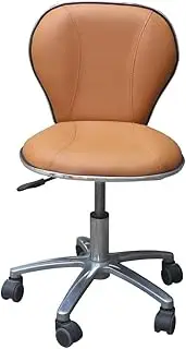 Salon Chair Stool Round Hydraulic Leather PU SC-1019 Capuchino