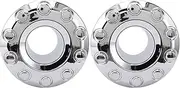 Pair of 19.5in Wheel Hub Center Cap, Hubcap Wheel Center Caps 10 Lug 5C3Z1130NA for F 450 F 550 Super Duty