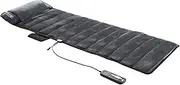 [HOMASA] Heated Massage Mat Full Body Vibration Electric Heating Pad Shiatsu Neck Shoulder Leg Massager