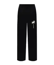 Palm Angels Palm Intarsia Elasticated Waist Pants XL,L,M Black