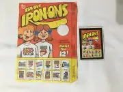 1975 Topps Far-Out Iron-Ons & matching Wacky Package Fear out Iron ons