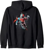 [DC Comics] Superman Up in the Sky Zip Hoodie