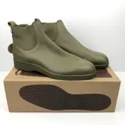 RM WILLIAMS Marc Newson Olive Leather Yard Boot 365 Size 11.5 G 12.5 US NEW $445