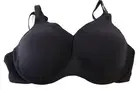 Fruit of the Loom Womens Breathable Cami Bra with Convertible Straps Black 36C