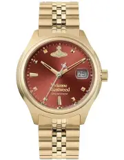 [Vivienne Westwood] Little Camberwell Dial Strap Watch in Gold