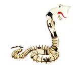 激光蛇模型 3D 木製拼裝玩具
