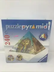 Ravensburger Puzzle Pyramid 240 Pieces Essense of Egypt Plastic Flexible Hinged