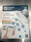 NEW Commercial Electric T42 4” Smart LED Recessed Lights 2700-5000K