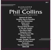 PHIL COLLINS Karaoke CD+G 17 TRACKS Backstage #8617 IN ORIGINAL Black Sleeve