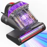 Bed Vacuum Cleaner16Kpa Mattress Vacuum Cleaner with 253.7nm UV-C Light140°F ...